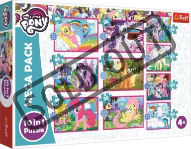 Puzzle My Little Pony: Úžasní poníci 10v1