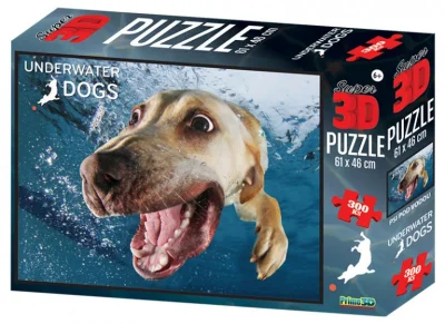 Puzzle Potápějící se psi: Nevada 3D 300 dílků