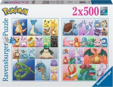 Puzzle Pokémon 2x500 dílků