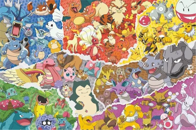 Puzzle Pokémon Allstars 5000 dílků