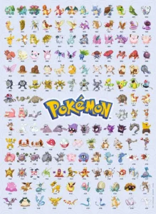 Puzzle Pokémon: Prvních 151 druhů 500 dílků