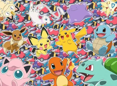 Puzzle Pokémon XXL 100 dílků