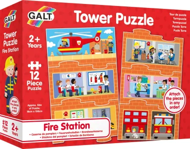 Puzzle Požární stanice 12 dílků