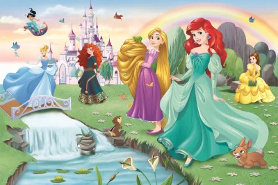 Puzzle Seznamte se s Disney princeznami 60 dílků