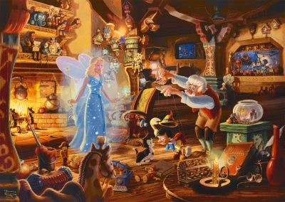 Puzzle Pinocchio 1000 dílků