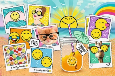 Puzzle Smiley na dovolené 300 dílků
