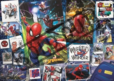 Puzzle Spiderman - plakáty 500 dílků