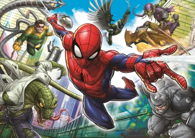 Puzzle Spiderman: Zrozen k hrdinství 200 dílků