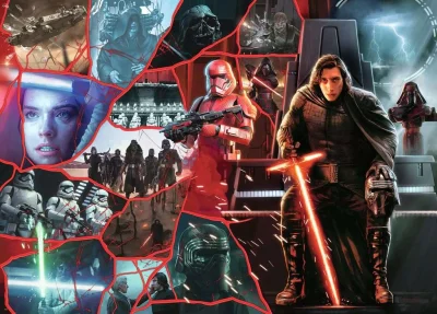 Puzzle Star Wars Záporáci: Kylo Ren 1000 dílků