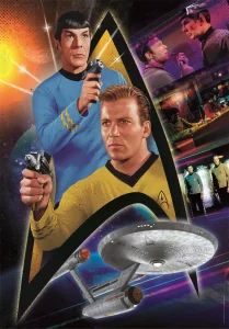 Puzzle Star Trek: Kirk a Spock 500 dílků