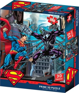 Puzzle Superman vs Electro 3D 300 dílků