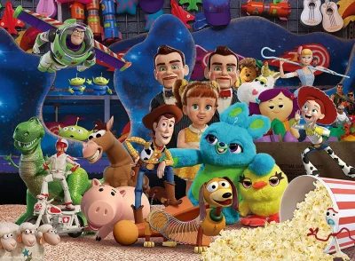 Puzzle Toy Story 4: Záchrana XXL 100 dílků