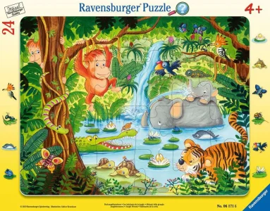 Puzzle Přátelé z džungle 24 dílků