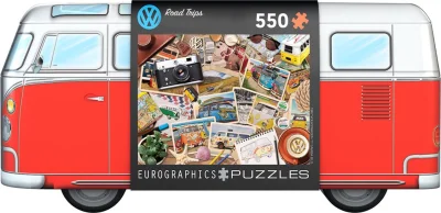 Puzzle v plechové krabičce Volkswagen Road Trip 550 dílků