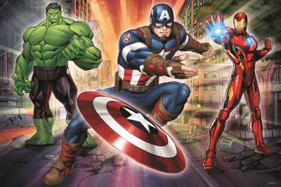 Puzzle Ve světě Avengers MAXI 24 dílků
