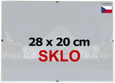 Rám Euroclip 28x20cm (sklo)