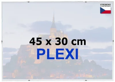 Rám Euroclip 45x30cm (plexisklo)