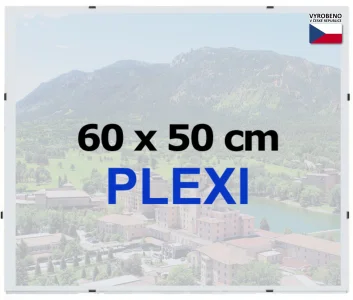 Rám na puzzle Euroclip 60x50cm (plexisklo)