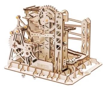 Rokr 3D dřevěné puzzle Kuličková dráha: Explorer 260 dílků