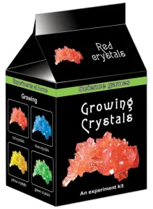 Rostoucí červené krystaly
