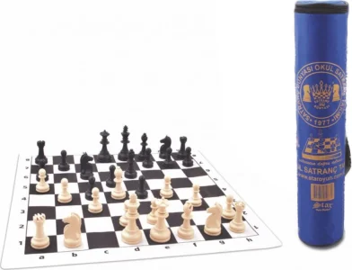 Šachy Chess World - souprava v pouzdře