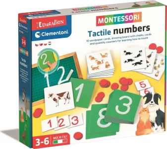 Sada Montessori: Hmatové číslice