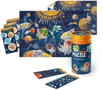 Sada puzzle, her a doplňků Vesmírné dobrodružství