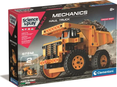 Science&Play Mechanická laboratoř Těžební auta 2v1