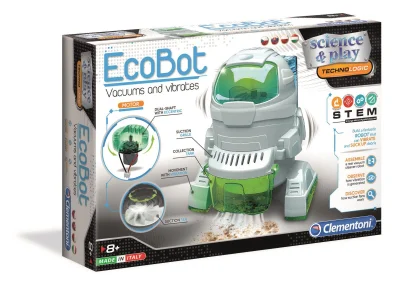 Science&Play Techno Logic EcoBot - vysává a vibruje