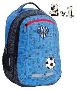 Školní batoh 2v1 VIKI Soccer