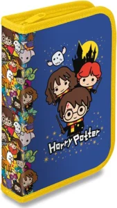 Školní penál jednopatrový s vybavením Harry Potter