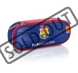 Školní pouzdro oválné FC Barcelona-228 Barca Fan