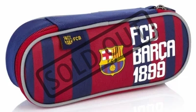 Školní pouzdro oválné FC Barcelona-179 