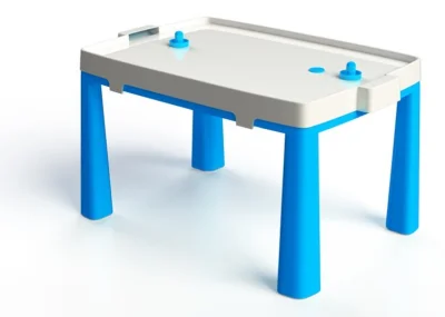 Stolní hokej + Plastový stolek modrý