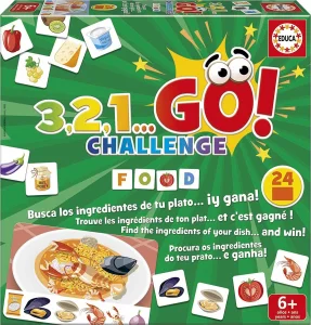 poškozený obal: Hra 3,2,1… GO! Challenge Potraviny