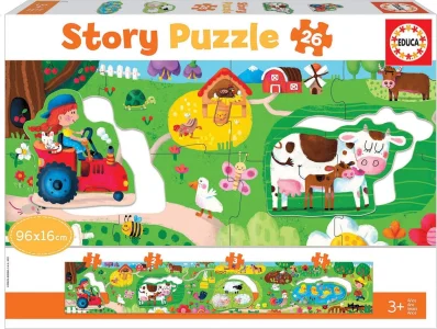 Story puzzle Farma 26 dílků