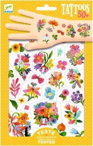 Tetování Akvarelové květiny 