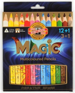Umělecké pastelky Magic 3408 - 12+1 ks