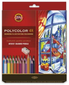 Umělecké pastelky Polycolor 3836 - 48 ks