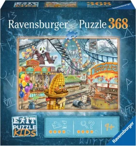 Únikové EXIT puzzle Kids Zábavní park 368 dílků