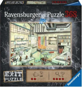 Únikové EXIT puzzle Laboratoř 368 dílků