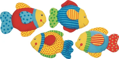 Veselá rybička se šustící fólií 1 ks (mix)