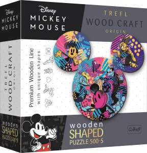 Wood Craft Origin puzzle Mickey Mouse 505 dílků
