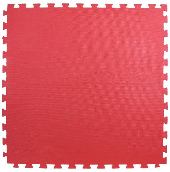 Pěnový koberec - červený 100x100x4cm