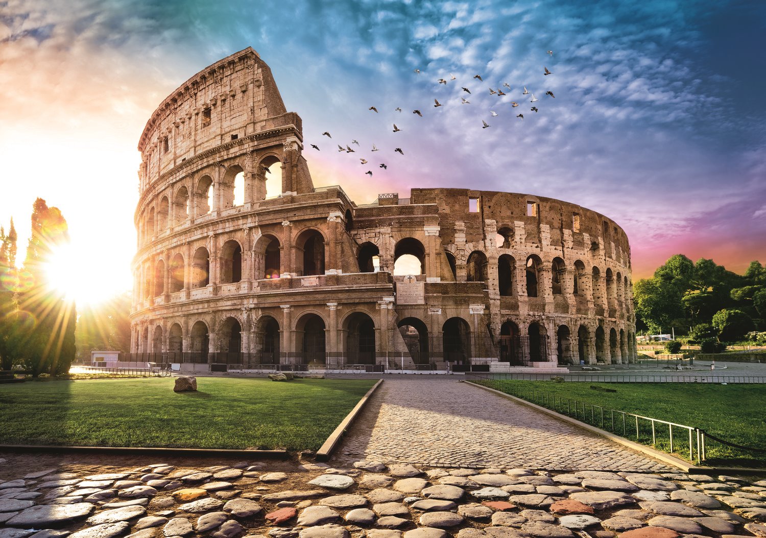 TREFL Puzzle Koloseum, Itálie 1000 dílků