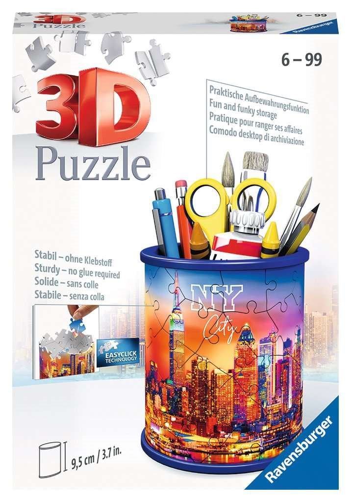 RAVENSBURGER 3D puzzle stojan: New York City 57 dílků