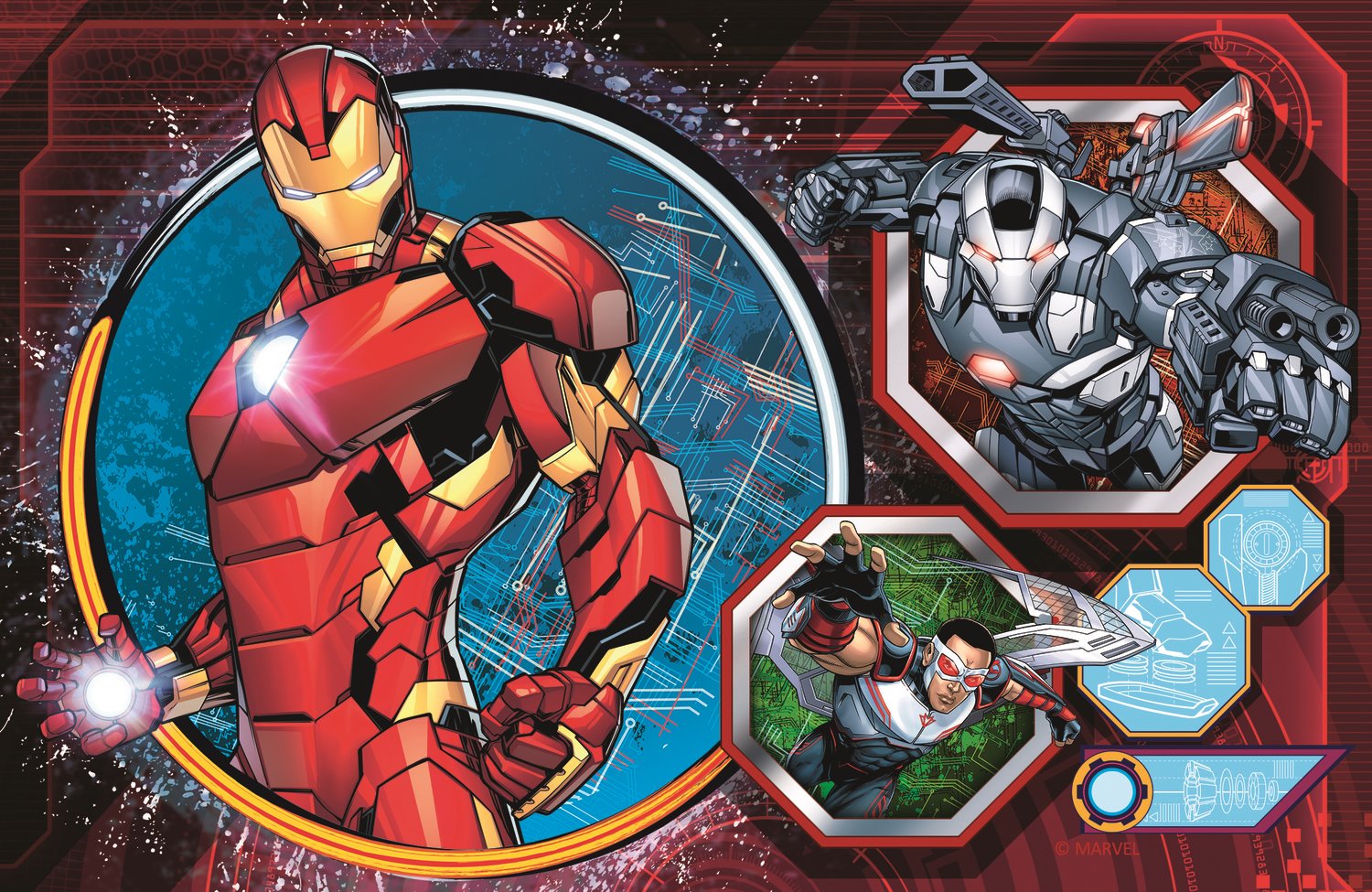 TREFL Puzzle Avengers: Ironman 54 dílků