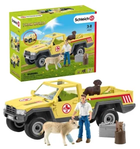 Farm World® 42503 Záchranné terénní auto s veterinářem