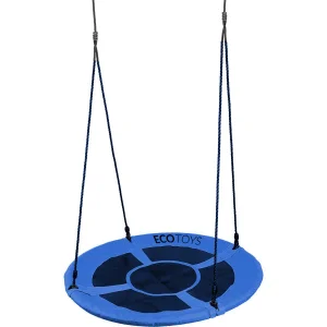 Houpací kruh Čapí hnízdo (průměr 110cm) modrý