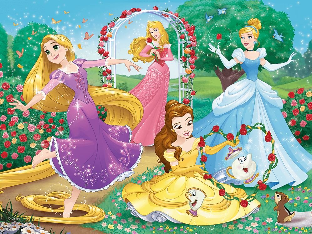 TREFL Puzzle Disney princezny: Být princeznou 30 dílků